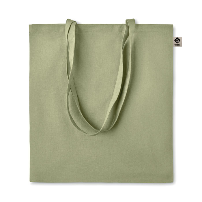 Tote bag coton bio publicitaire 140g - ZIMDE Vert 